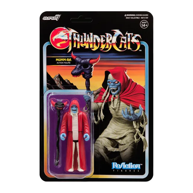 Super7 Thundercats ReAction Old Mumm-Ra figurină cu toiag