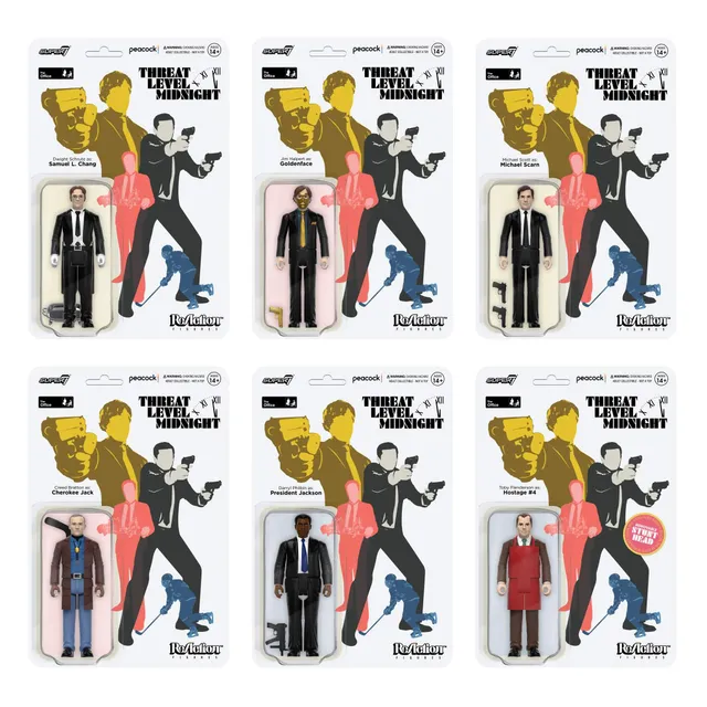 Super7 The Office Threat Level Midnight figurine set 6