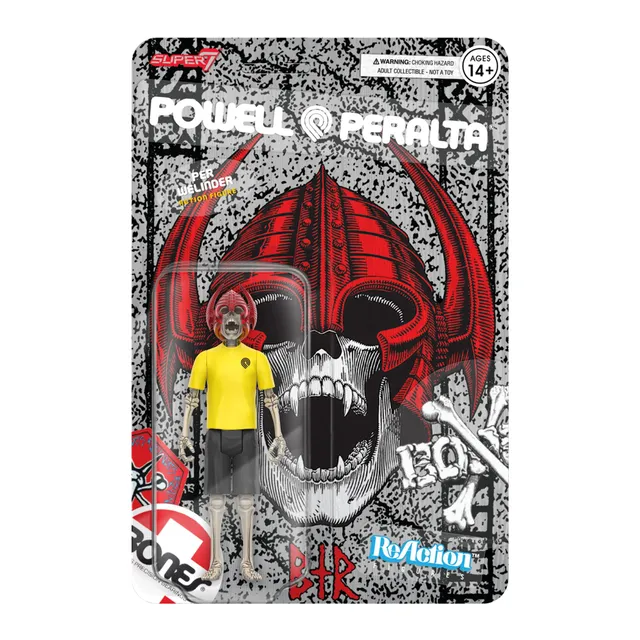 Super7 Powell-Peralta ReAction Per Welinder figurina skate