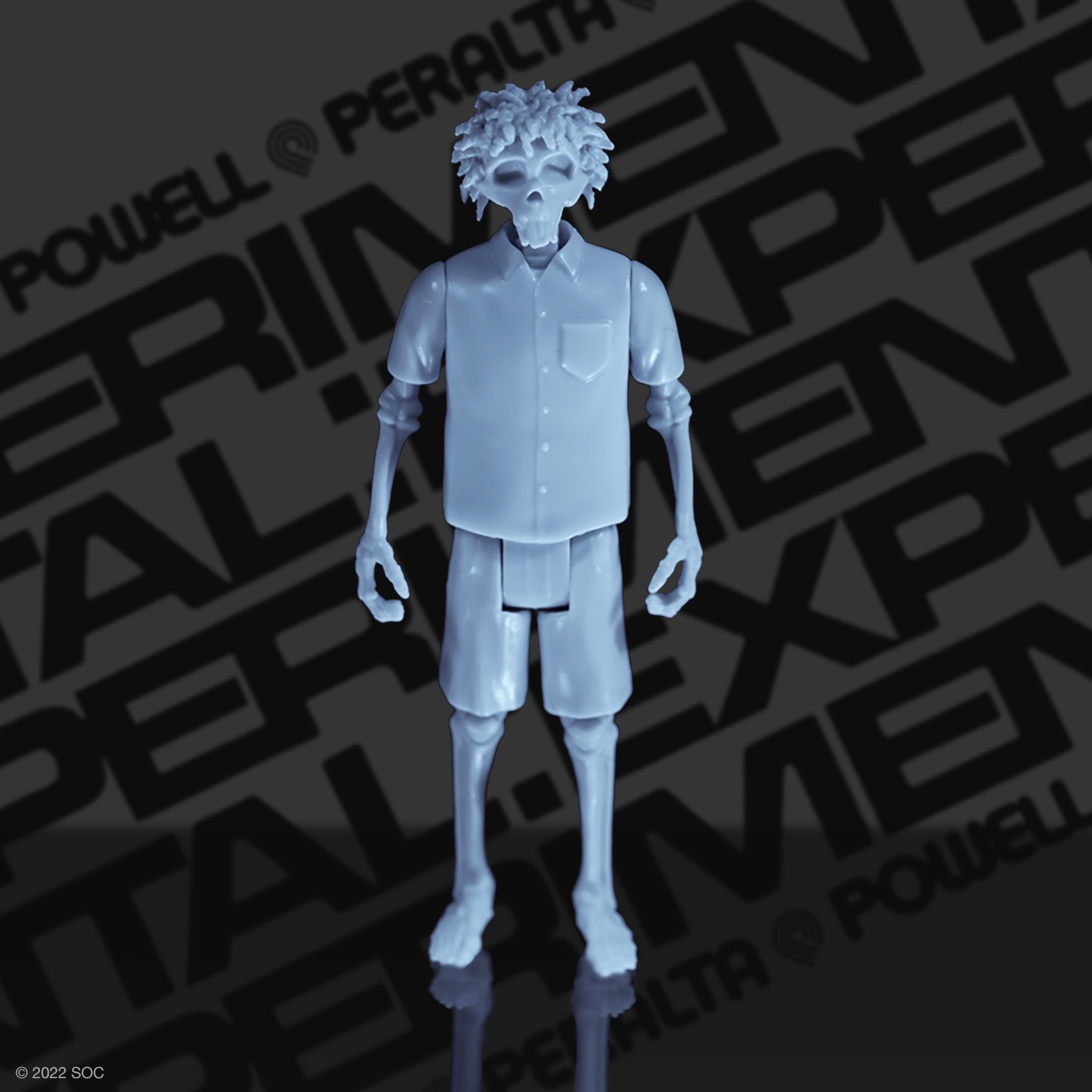 Super7 Powell-Peralta Wave 1A figurina Steadham Unpainted