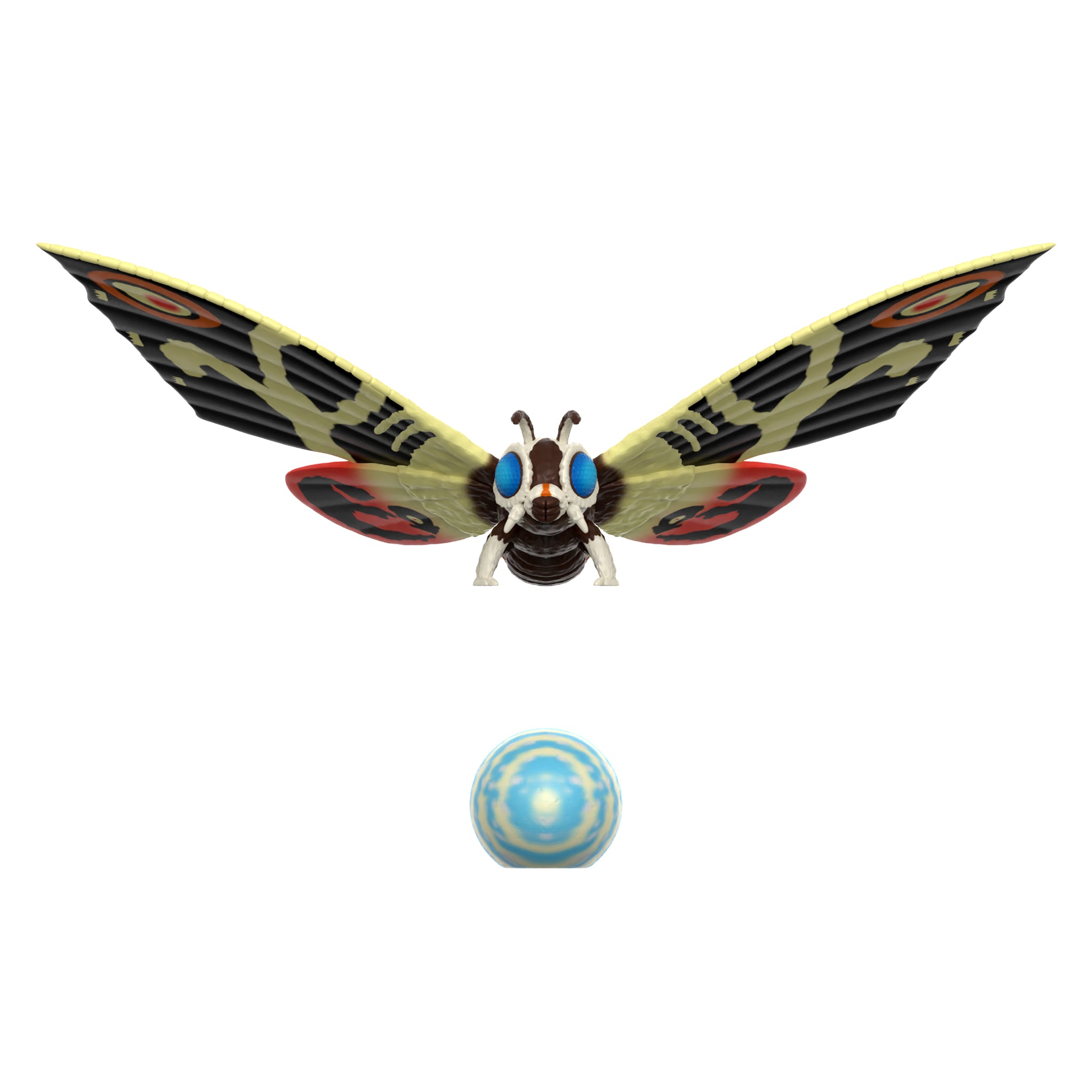 Super7 Toho ReAction figurina Mothra cu ou 1964