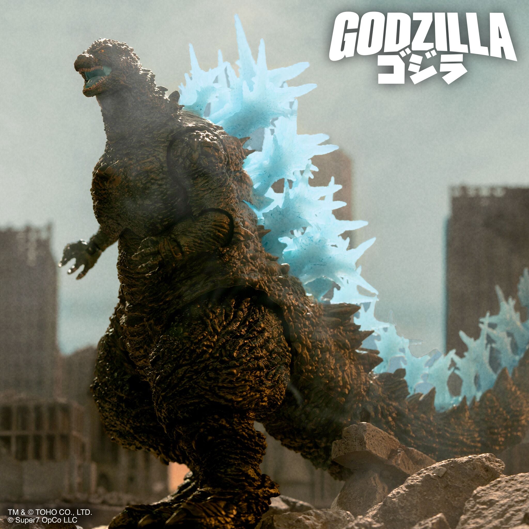 Super7 Toho Ultimates Godzilla Minus One figurina 36cm glow
