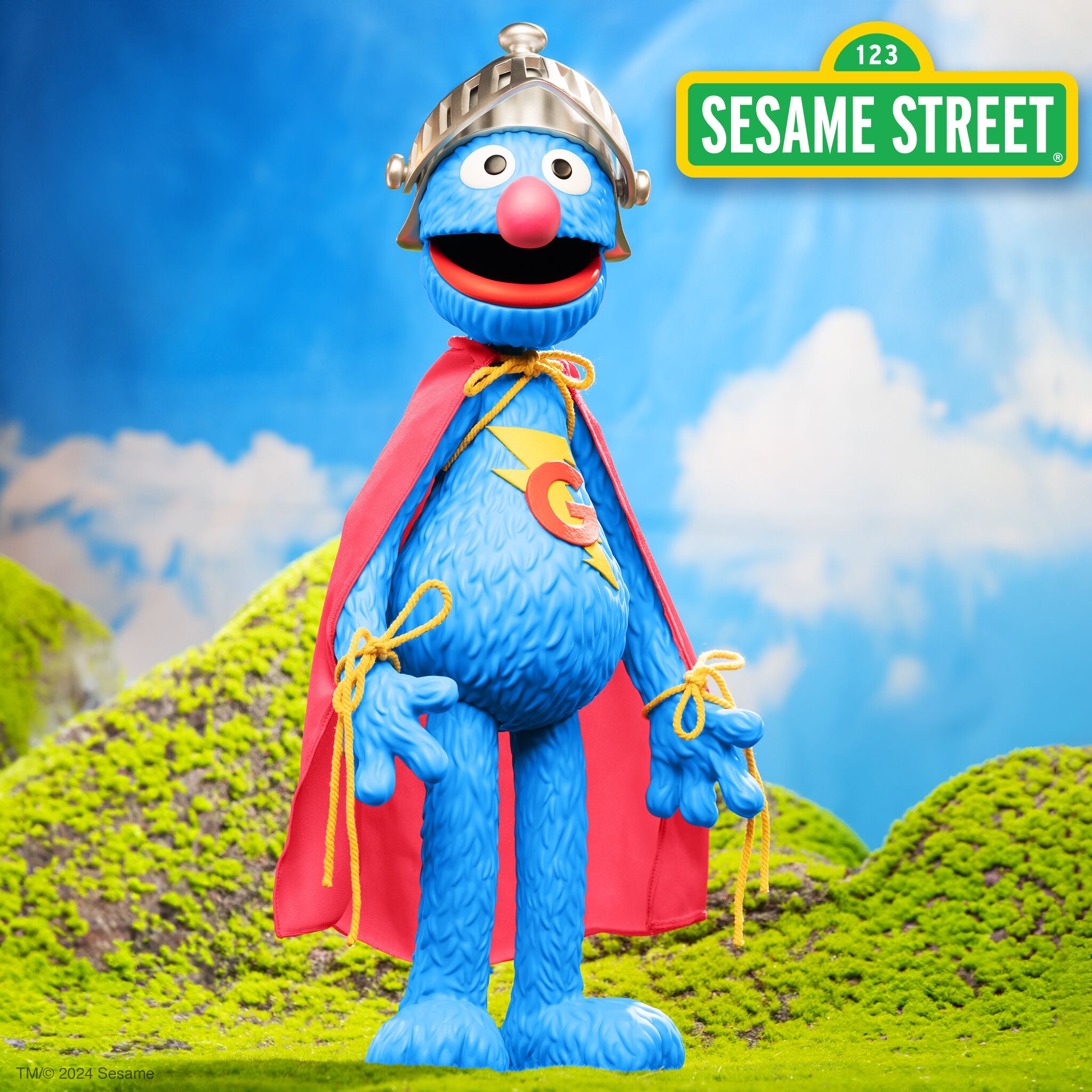 Super7 Sesame Street Super Grover vinyl 43 cm