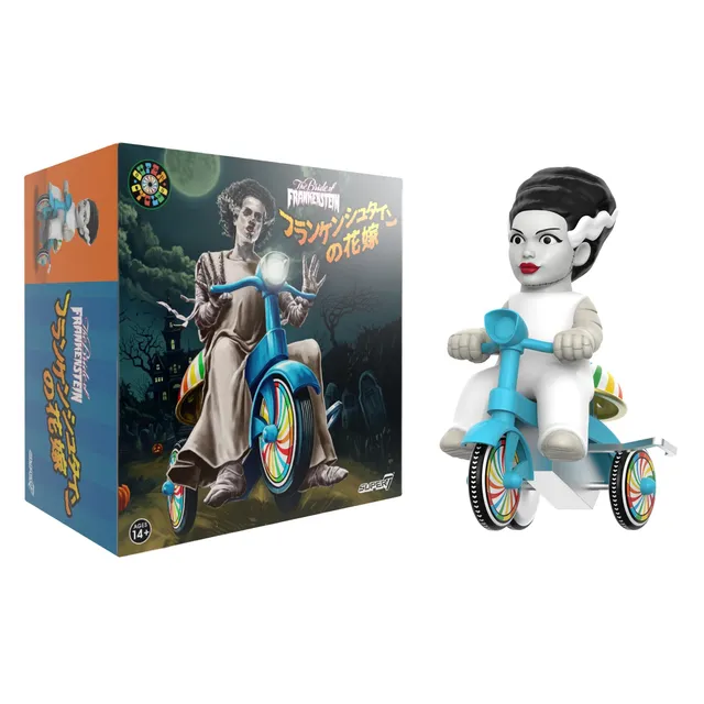 Super7 Universal Monsters Super Cycles Bride tricicleta