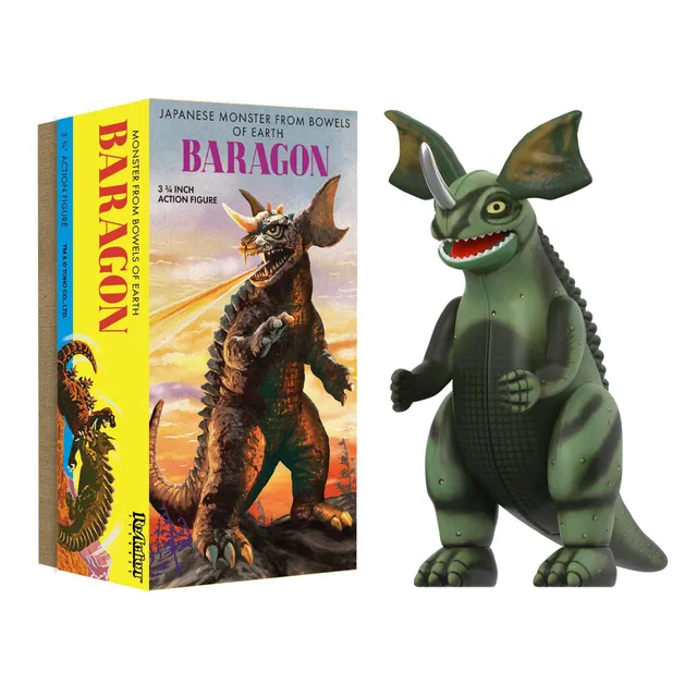 Super7 ReAction Baragon Toho figurina retro 9,5 cm