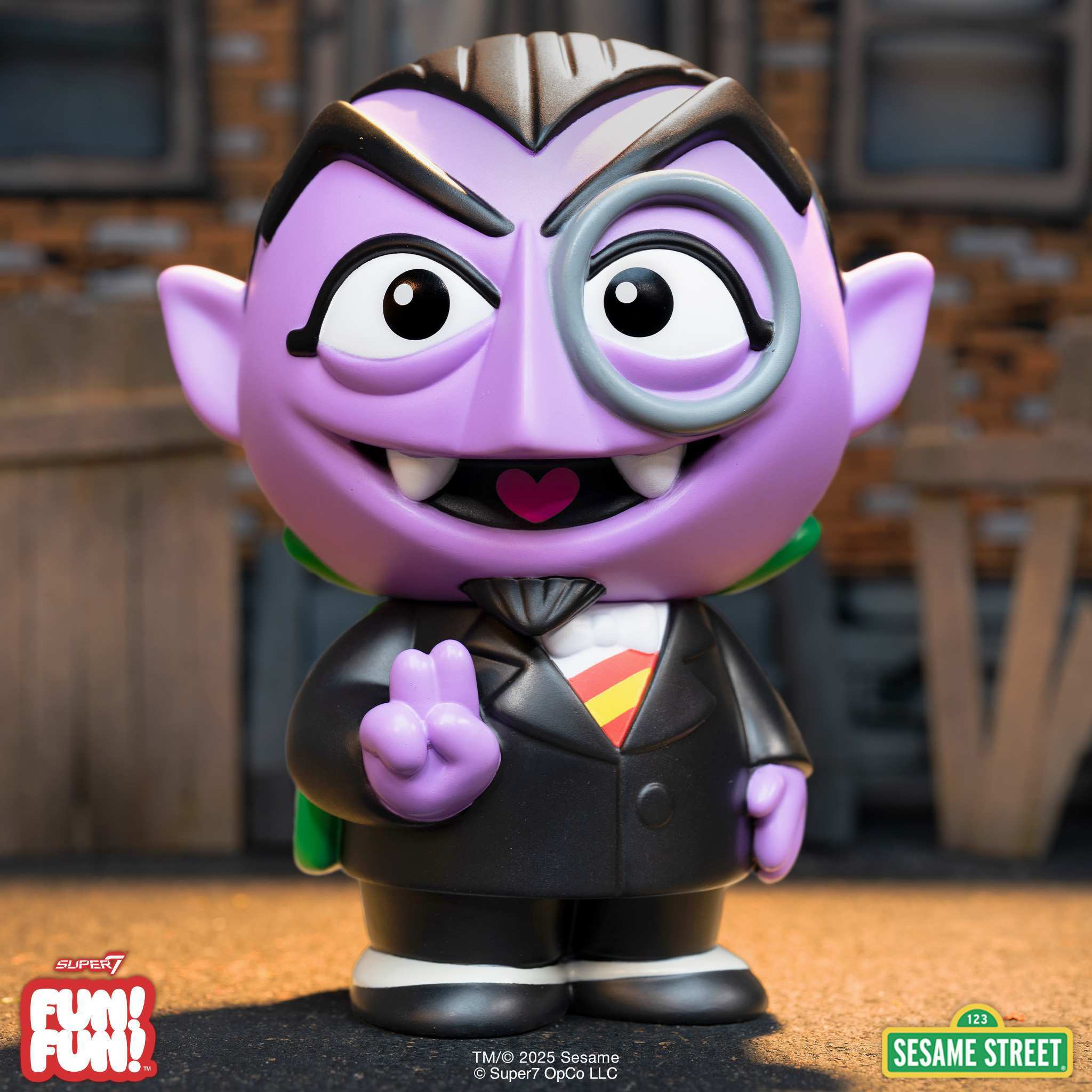 Super7 Fun Fun Count Von Count figurina 13cm