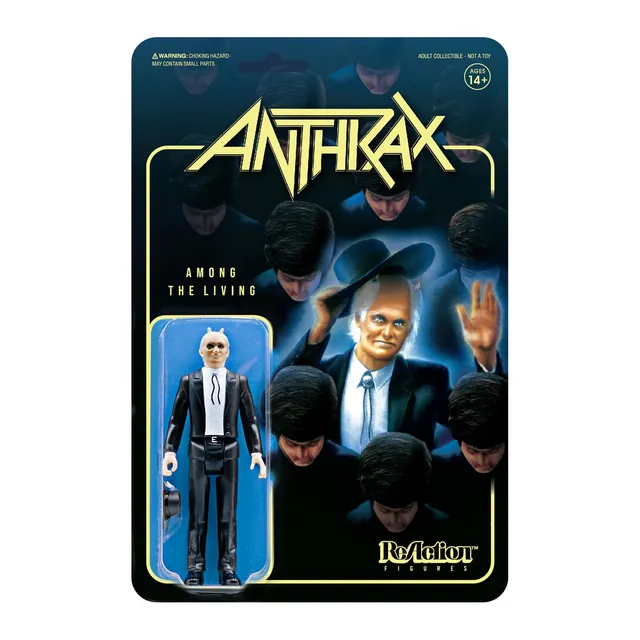 Super7 ReAction Anthrax Among The Living figurina metal