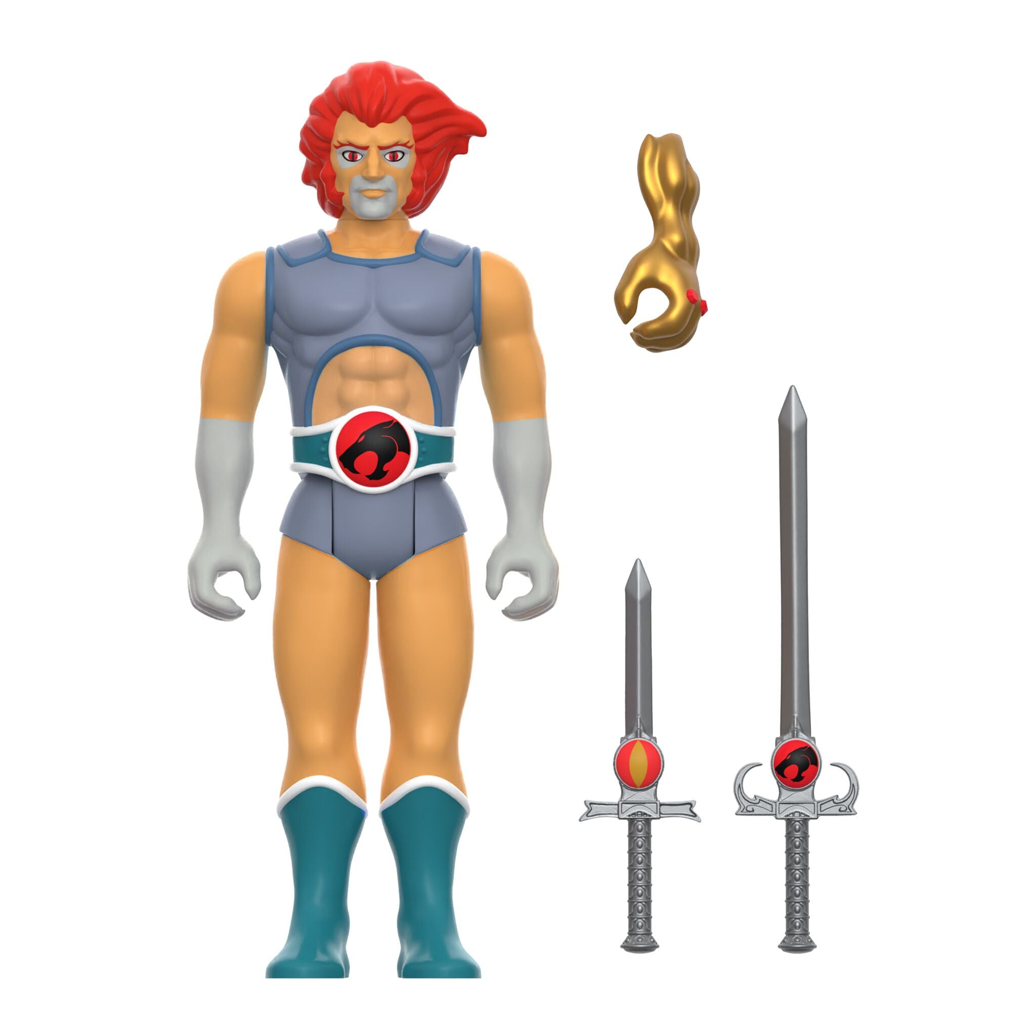 Super7 ReAction ThunderCats Lion-O Hook Mountain fig. termocromatica