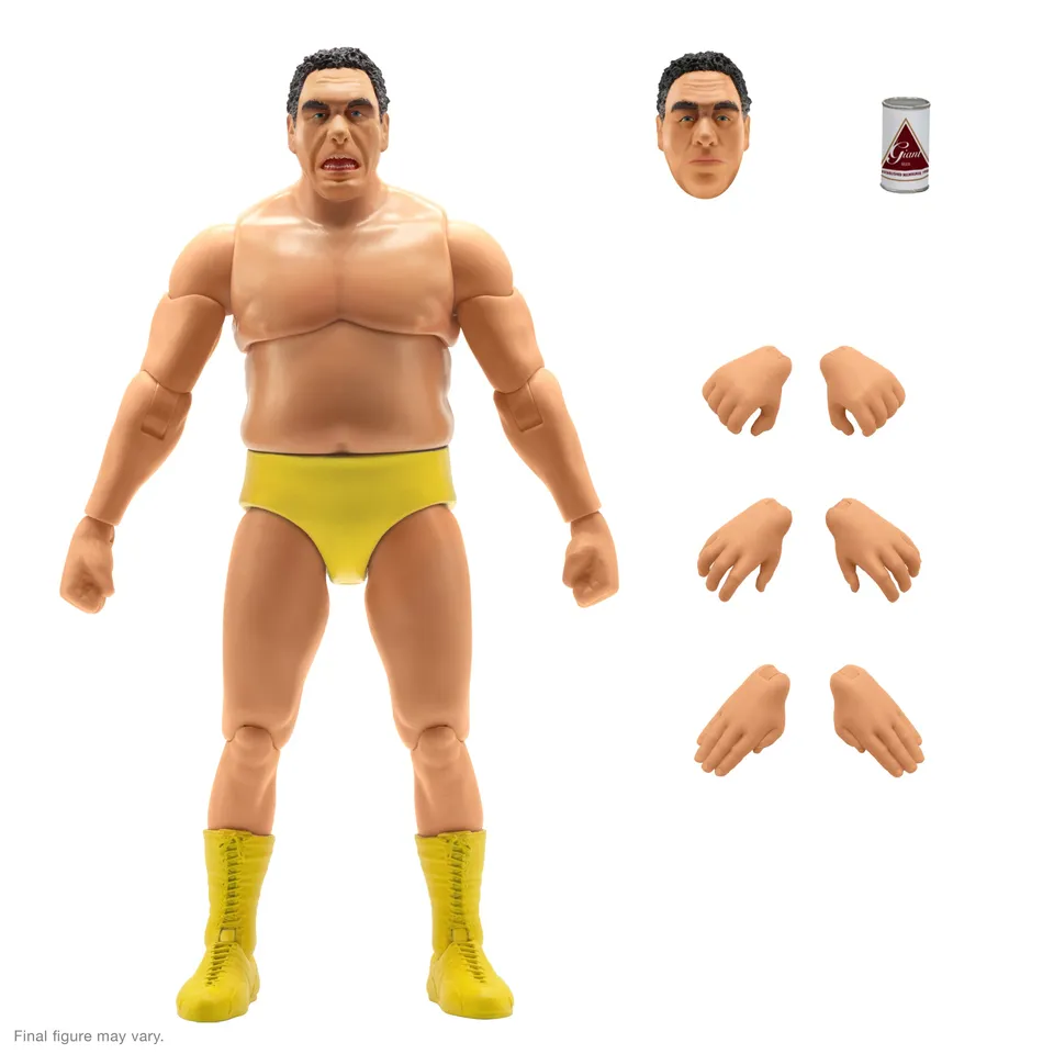 Super7 Andre the Giant ULTIMATES! figurină galben