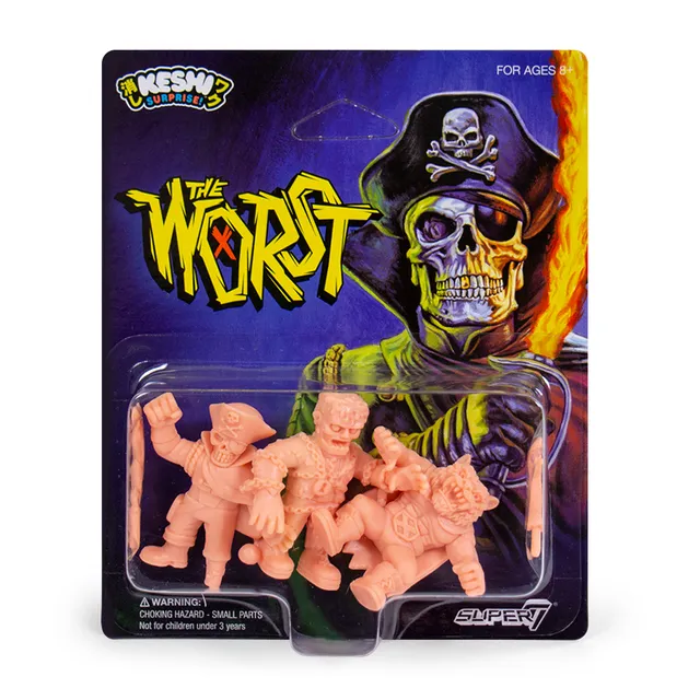 Super7 The Worst Keshi Pack A set 3 mini figurine 4,5 cm