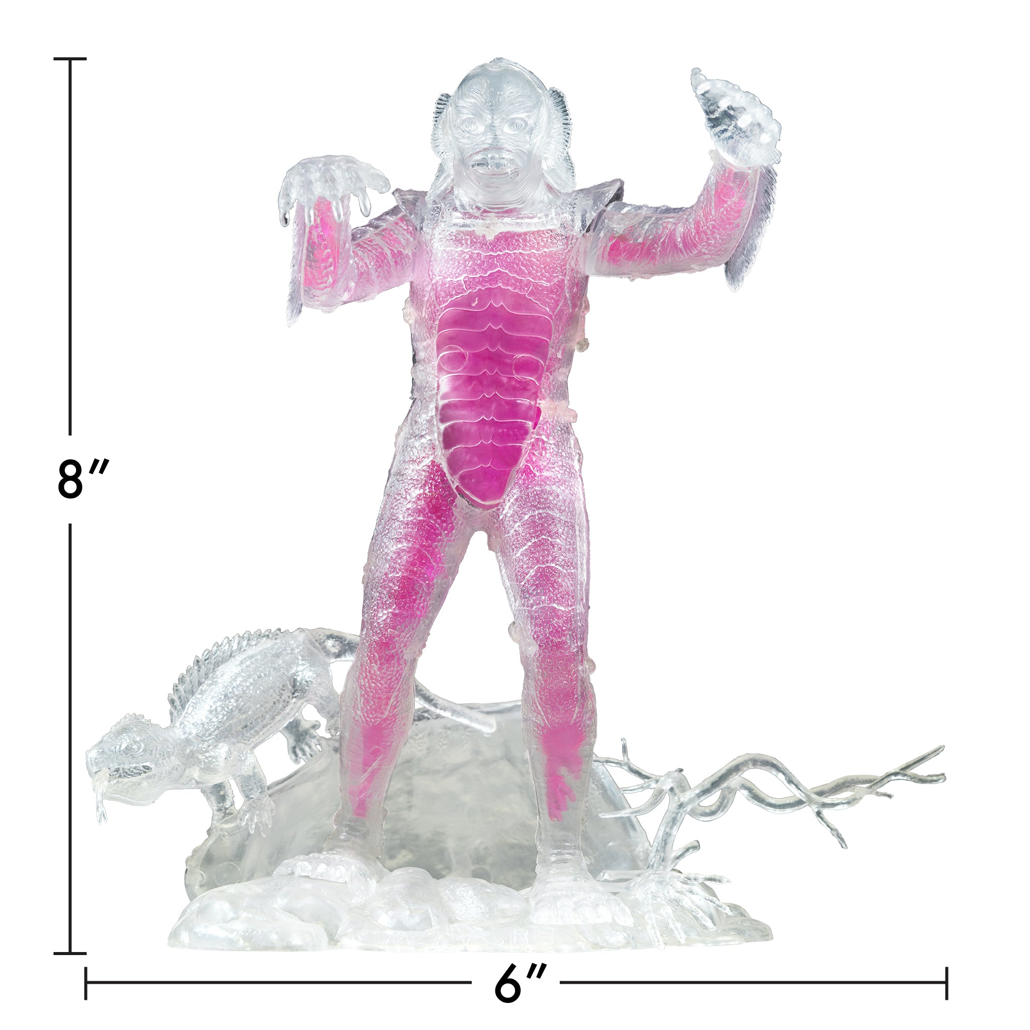 Super7 Universal Monsters Creature macheta transparenta 1:8