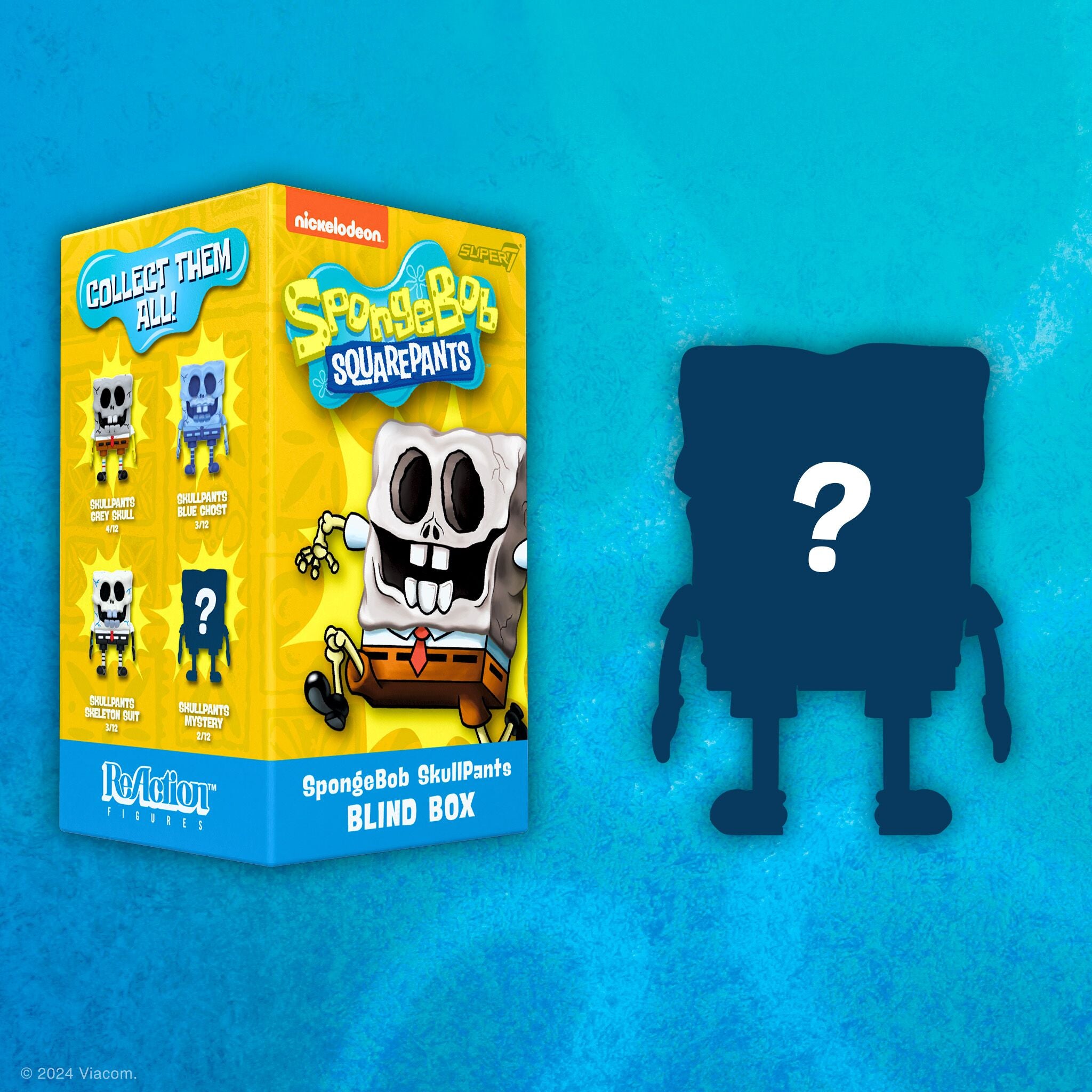 Super7 SpongeBob SkullPants figurine blind box 12-pack