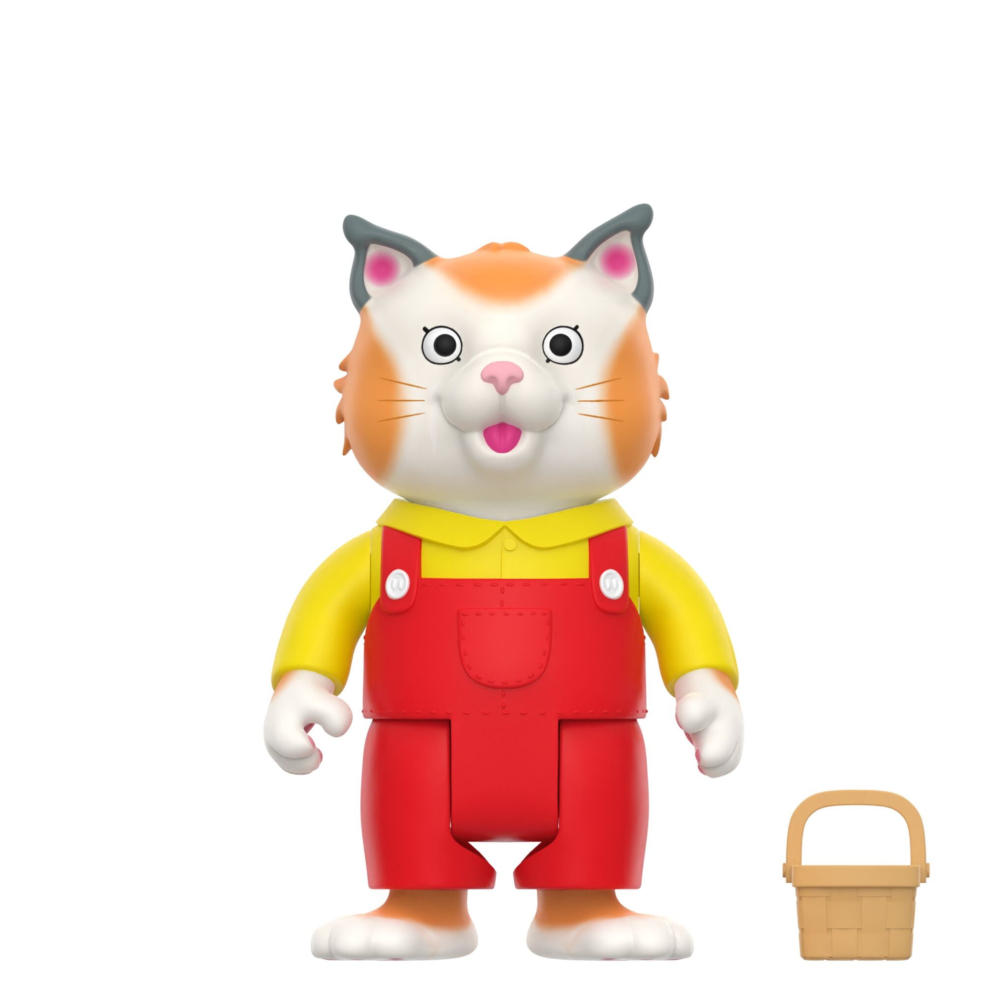 Super7 ReAction Huckle Cat Overalls figurină cu coș picnic