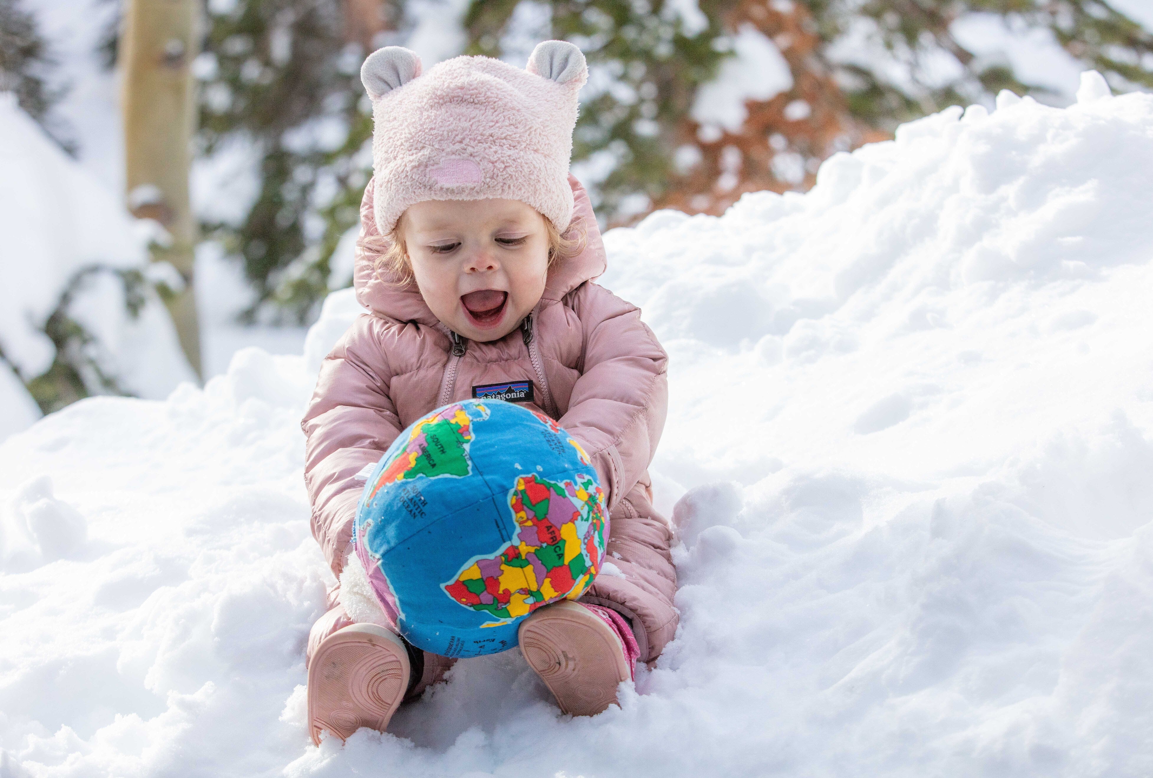 Hugg a Planet Baby Earth glob plusat 15 cm bumbac lavabil