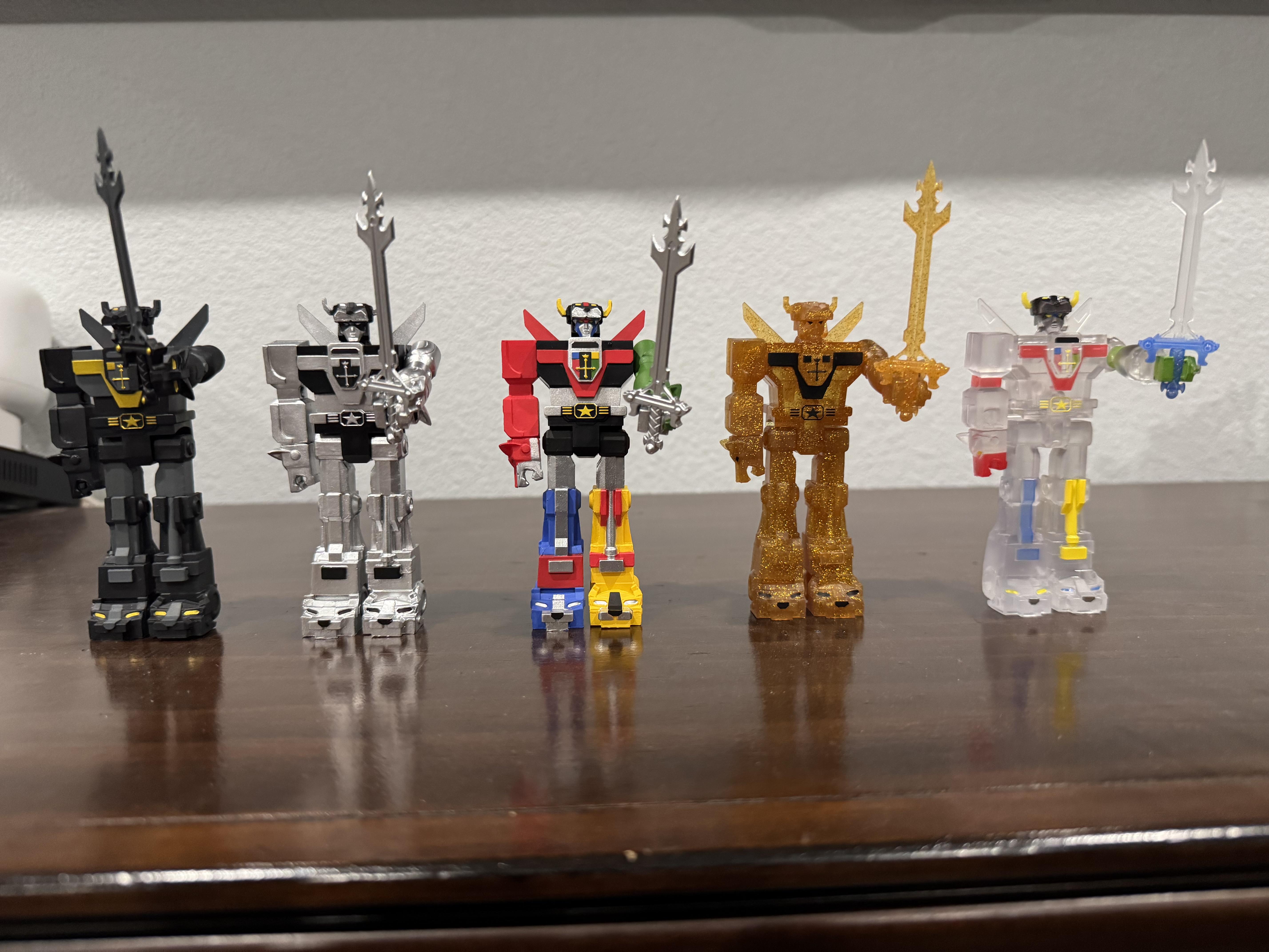 Super7 Voltron Blind Box Wave 01 flat 12 piese