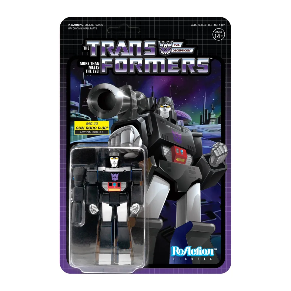 Super7 Transformers ReAction Megatron MC-12 figurina