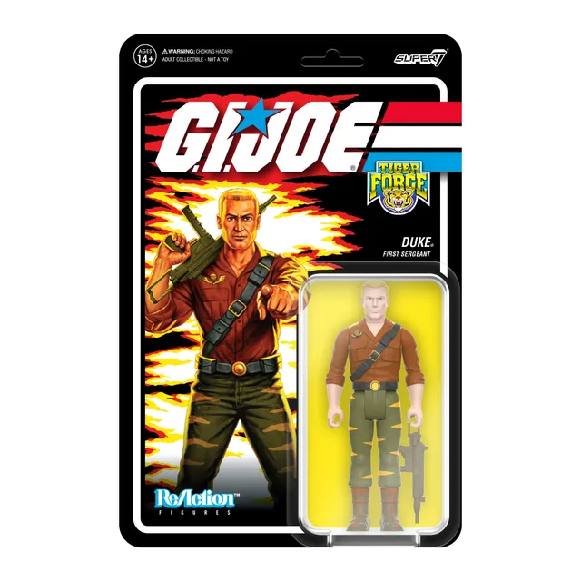Super7 G.I. Joe ReAction Tiger Force Duke figurina 9,5 cm