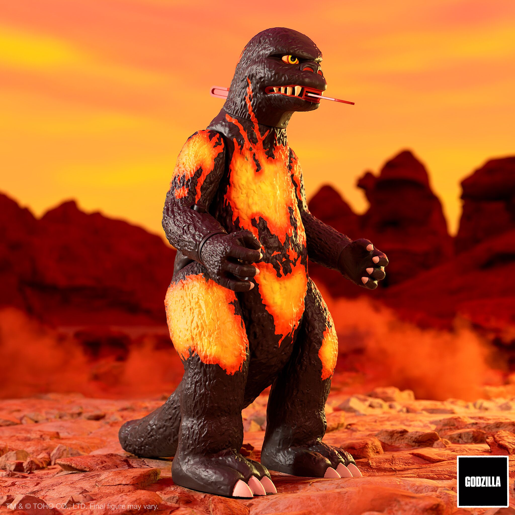 Super7 Toho Ultimates Shogun Godzilla 1995 figura 18cm