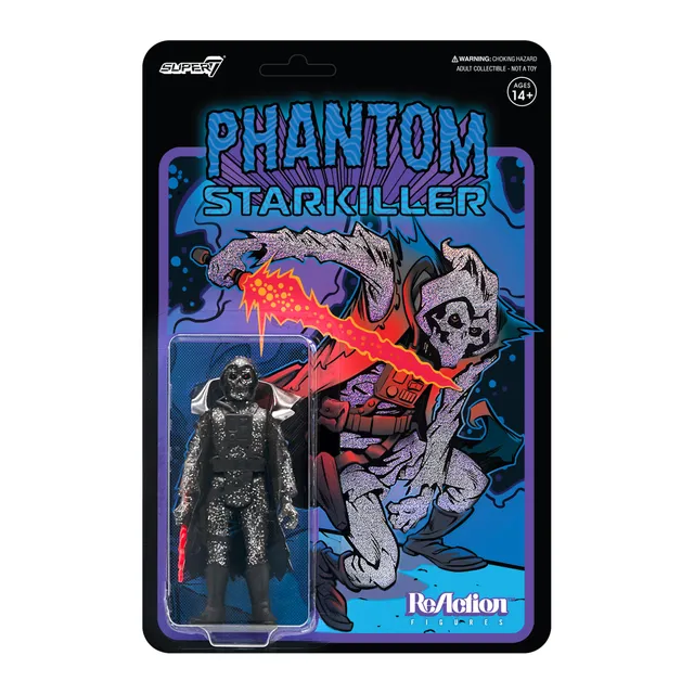 Super7 Killer Bootlegs Phantom Starkiller figurina glitter