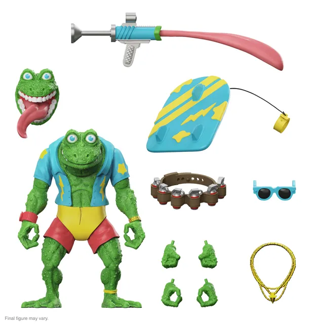 Super7 TMNT ULTIMATES Wave 8 Genghis Frog figurina 18 cm