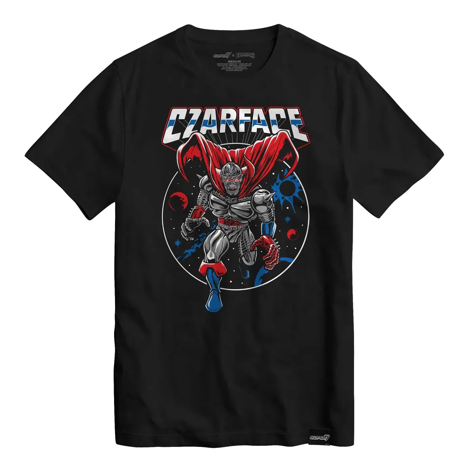 Super7 Czarface NYCC tricou negru bumbac