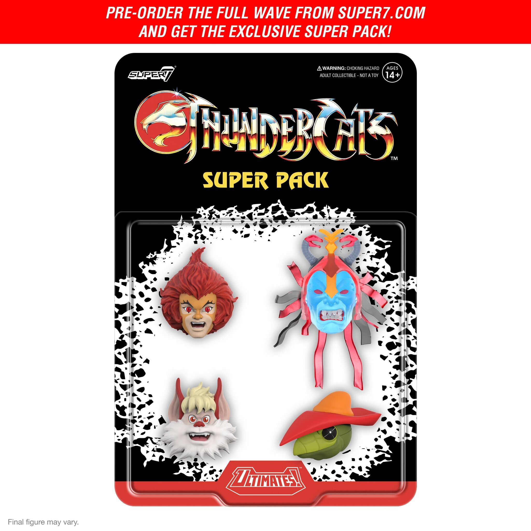 Super7 ThunderCats Ultimates Wave 10 set 4 figurine