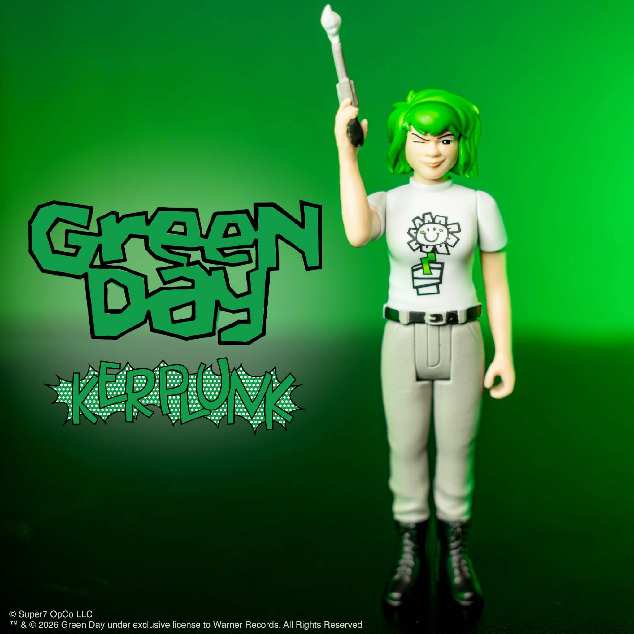 Super7 Green Day ReAction Kerplunk Girl figurina 9,5 cm