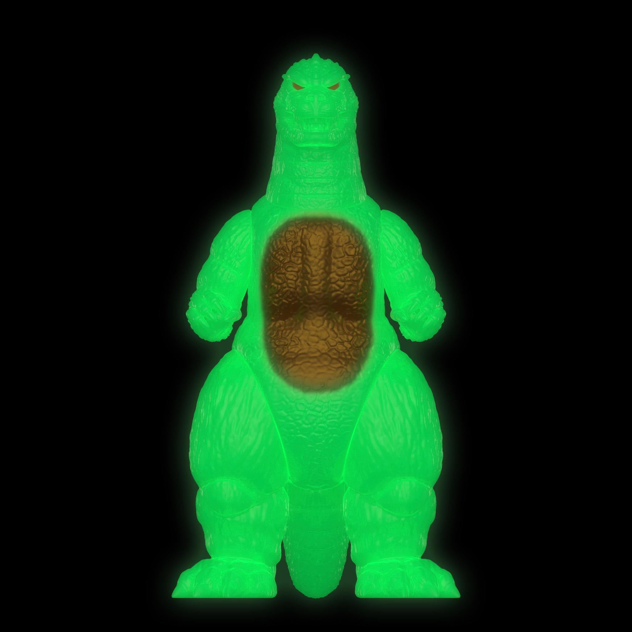 Super7 Toho ReAction Godzilla 89 figurină fosforescentă