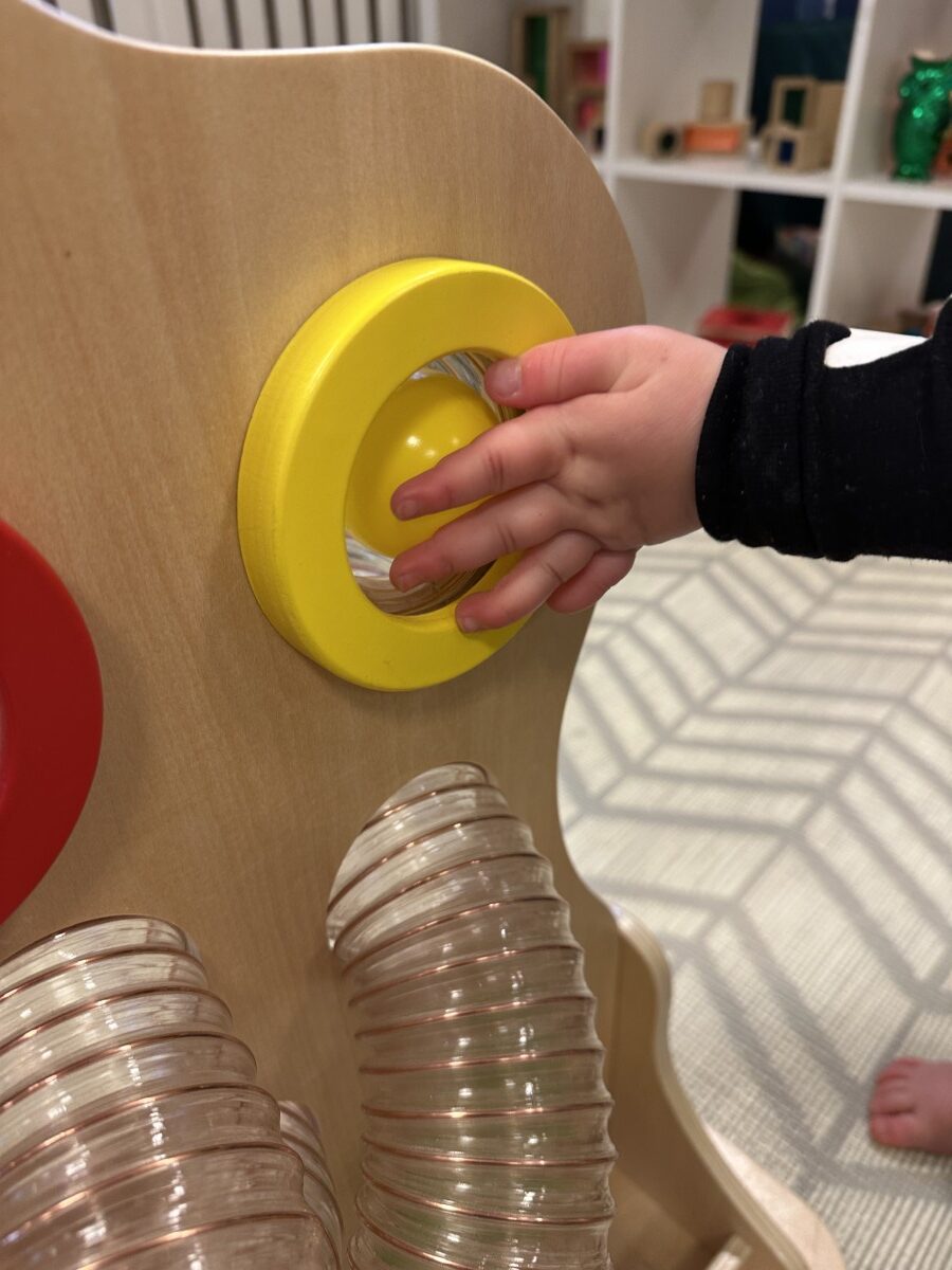 Yellow Door Twist and Turn Tubie circuit bile lemn 12 bile