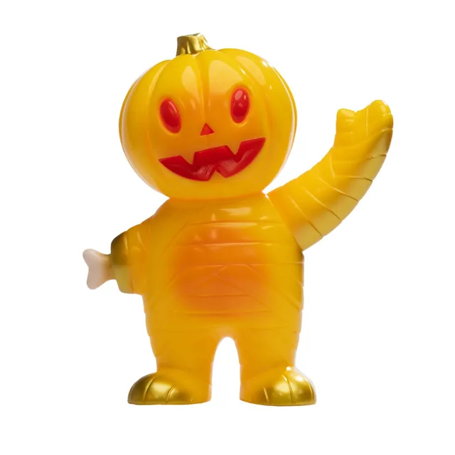 Super7 Mascots Happy Haunted Pumpkin Boy figurina vinil galben