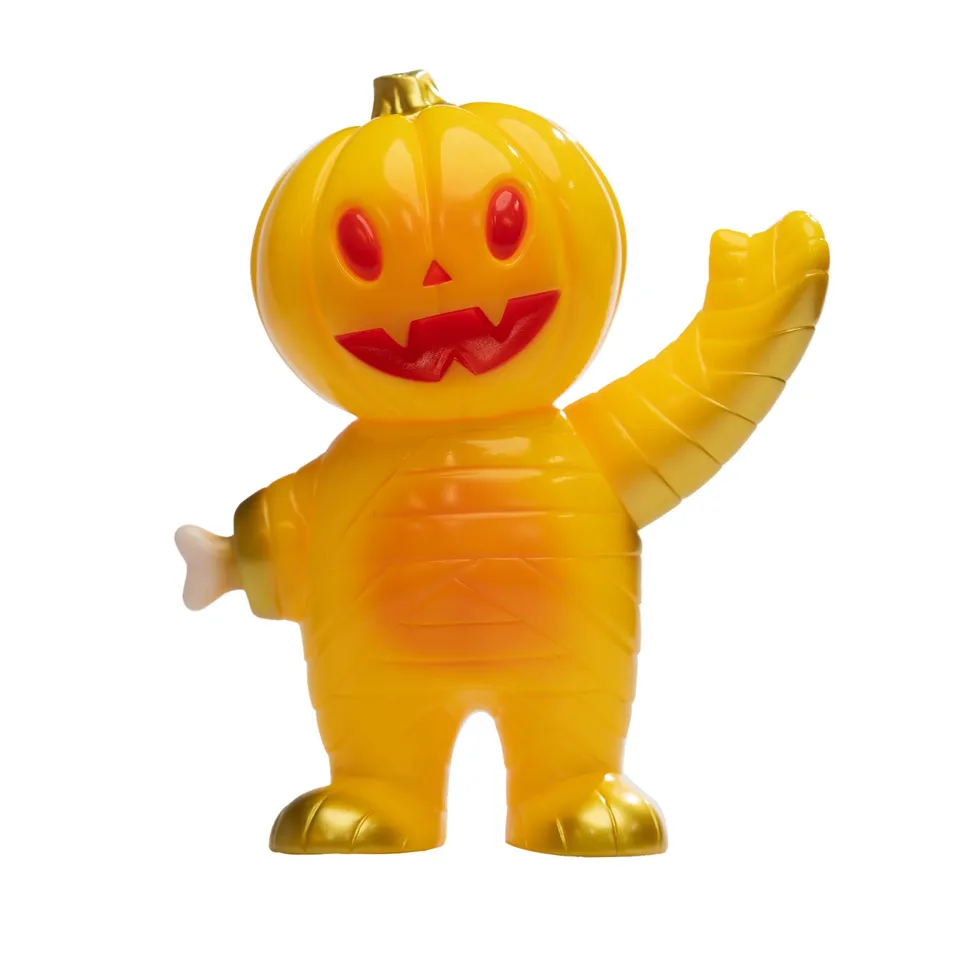 Super7 Mascots Happy Haunted Pumpkin Boy figurina vinil galben
