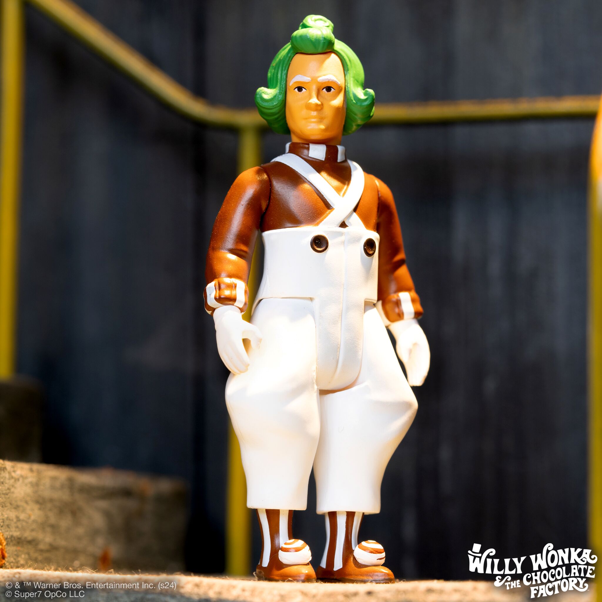 Super7 Willy Wonka ReAction Oompa Loompa figurină