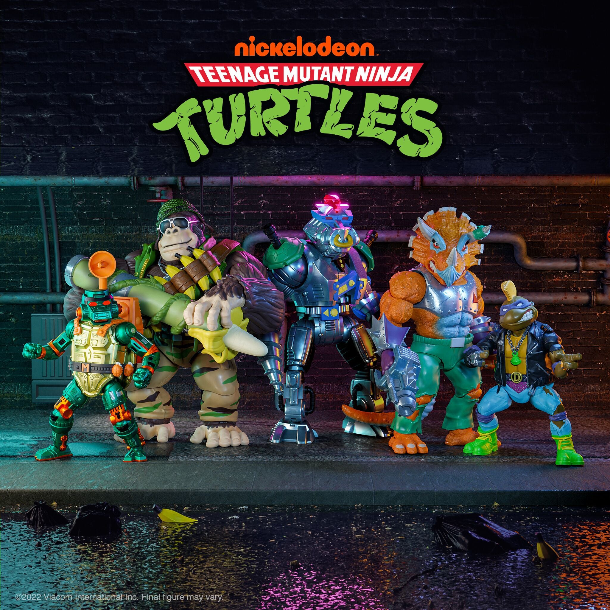 Super7 TMNT Ultimates Metalhead Michelangelo figurina 18cm