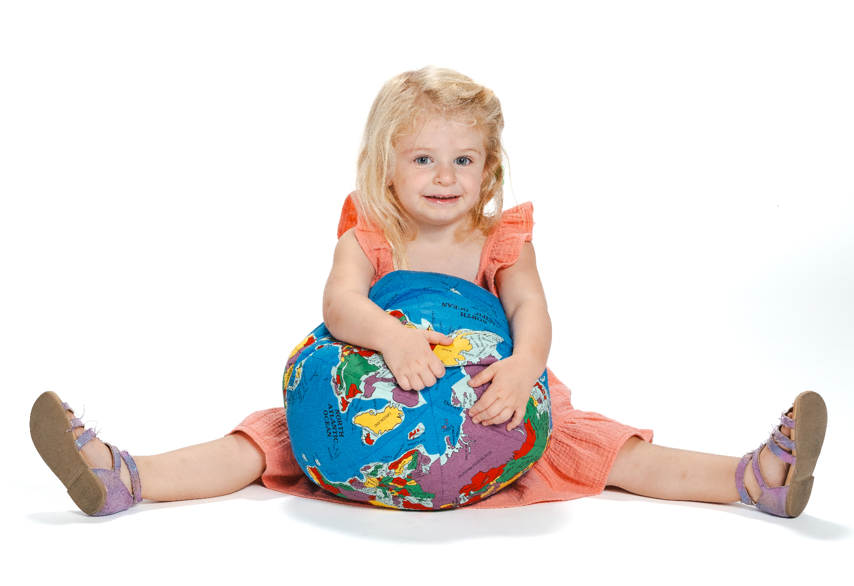 Hugg a Planet Classic Earth glob moale educational 12 inch