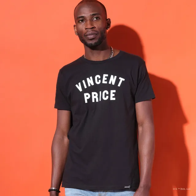 Super7 Vincent Price tricou negru fosforescent bumbac