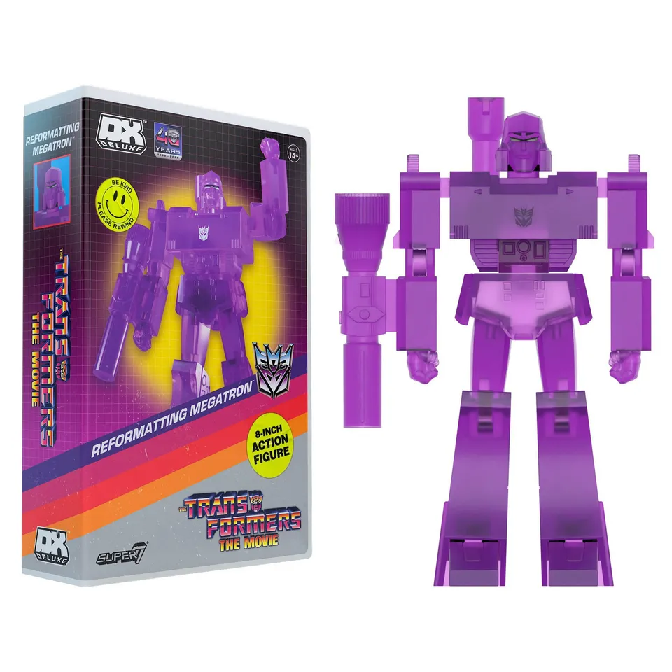 Super7 Transformers Megatron figurina mov 20 cm Deluxe