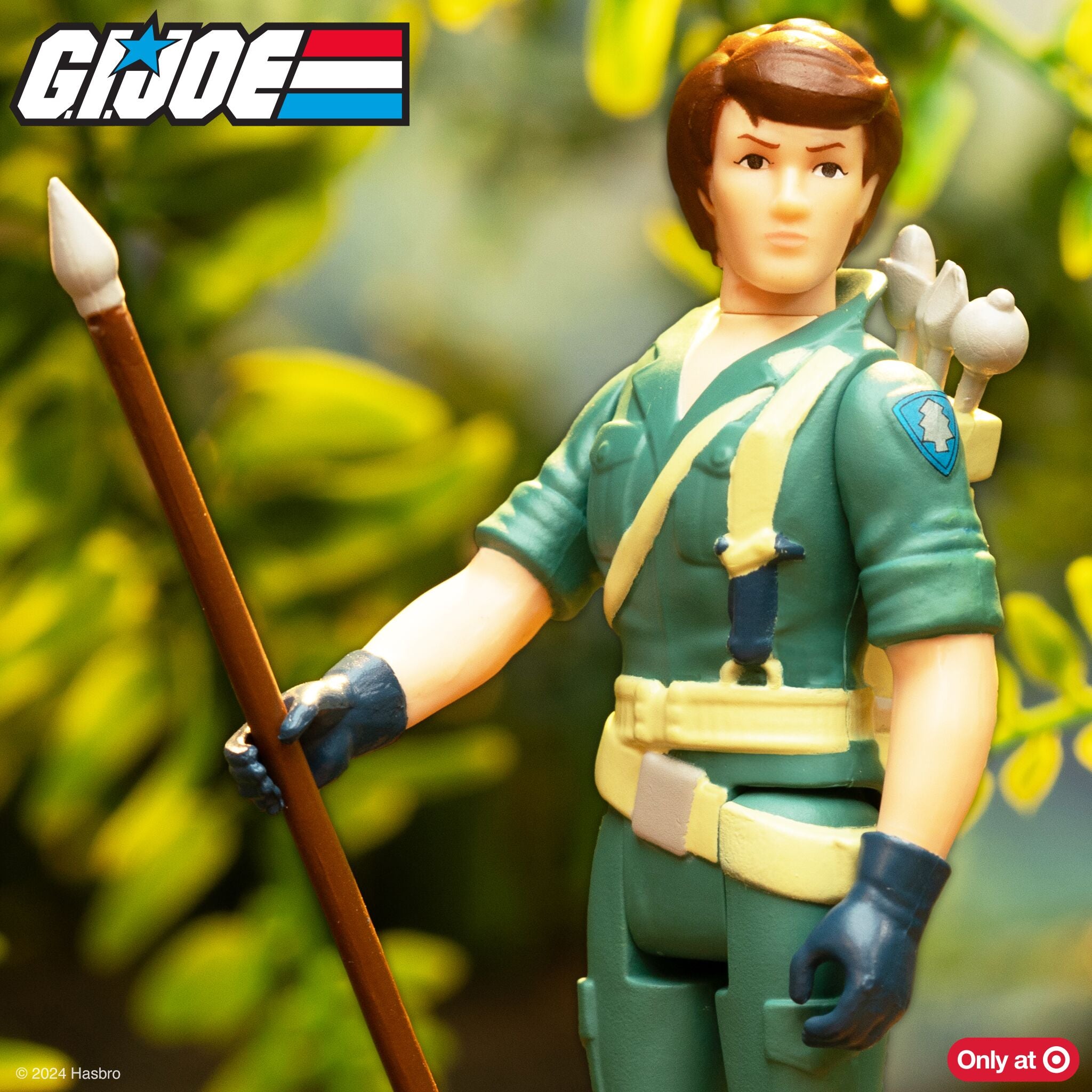 Super7 G.I. Joe ReAction Lady Jaye figurină teal