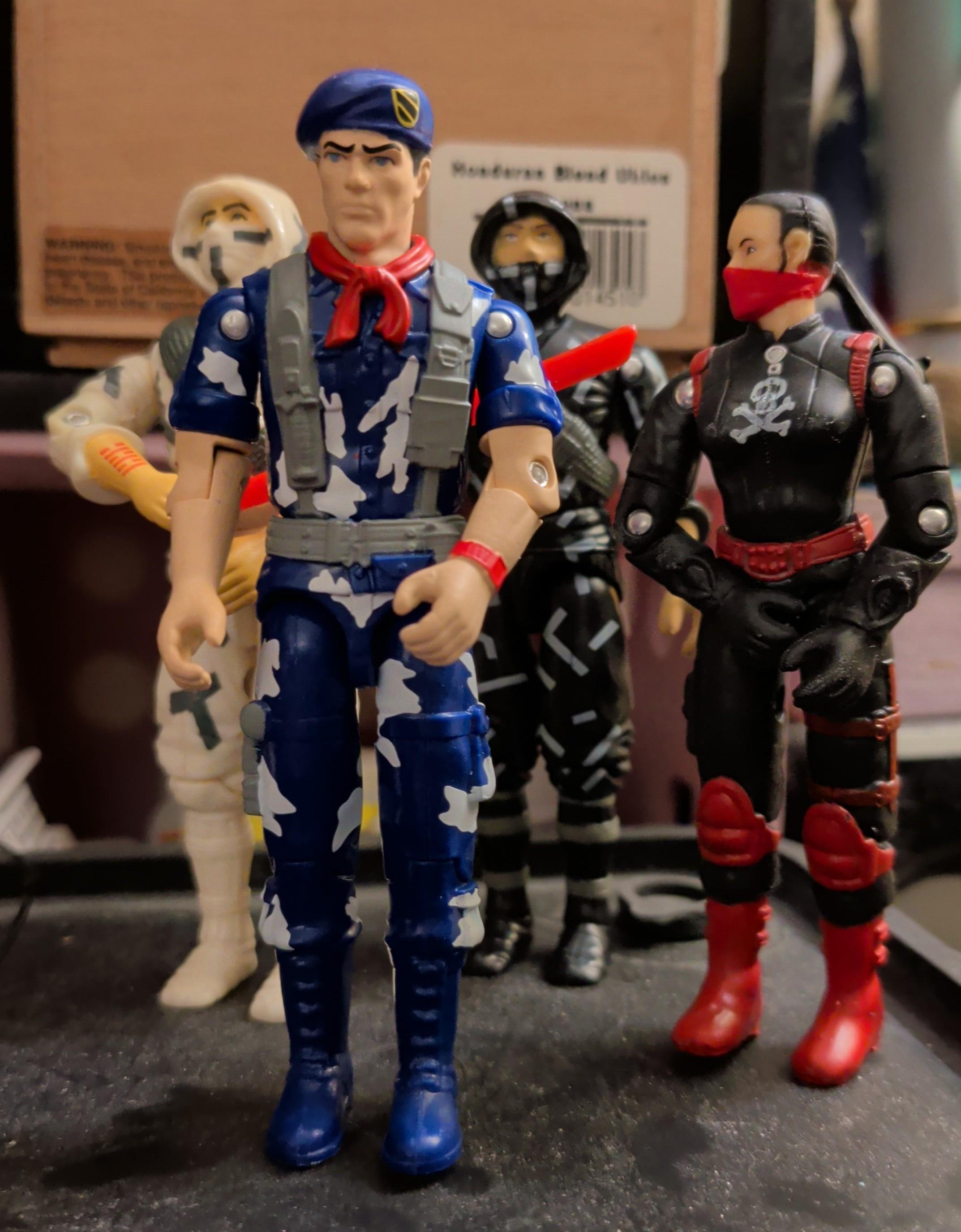 Super7 G.I. Joe ReAction+ Wave 08 set 4 figurine articulate