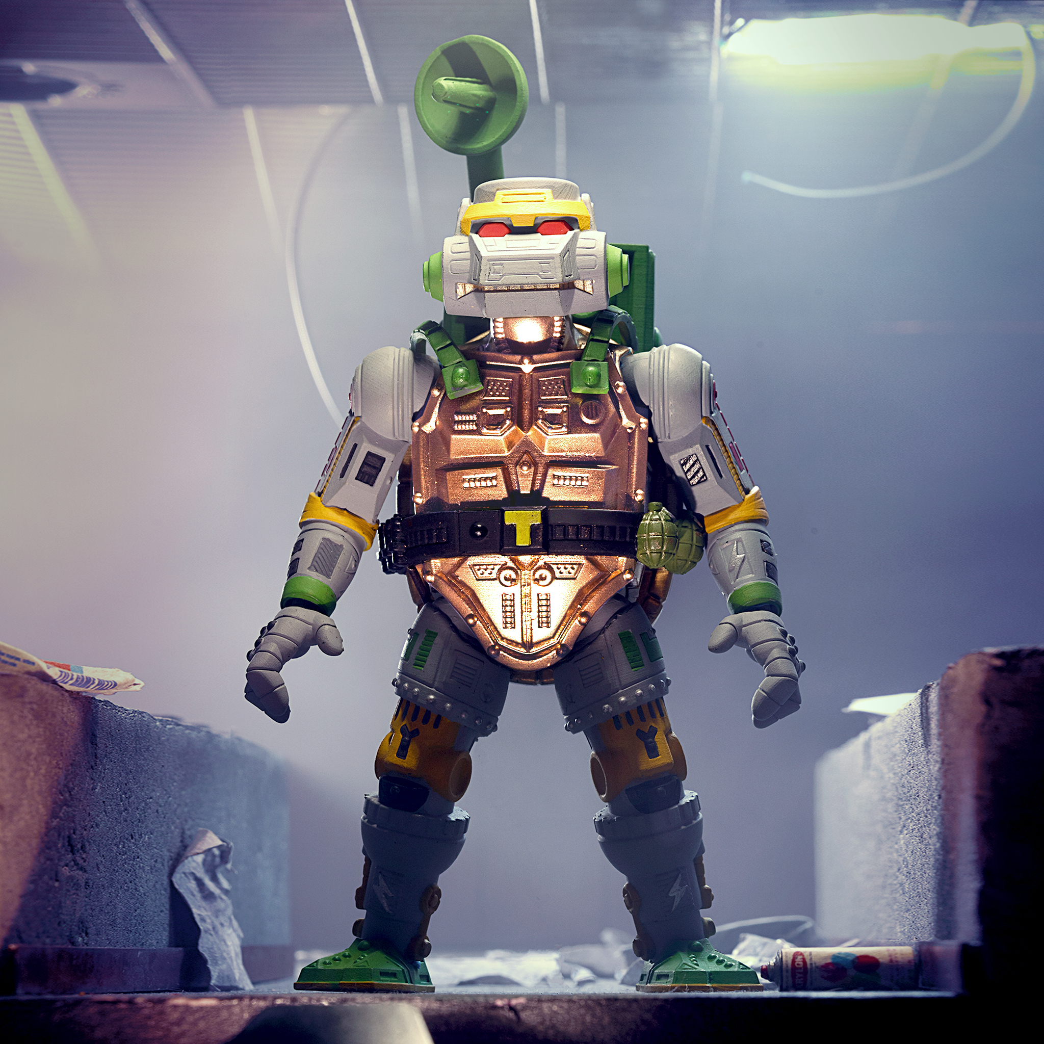 Super7 TMNT Ultimates Wave 3 Metalhead figurina 18 cm articulata