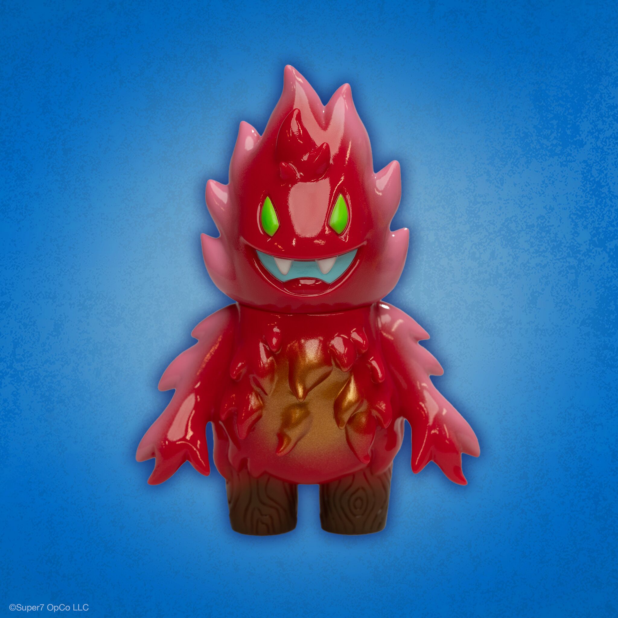 Super7 Japanese Vinyl Honoo Burning Burgundy figura 4 inch