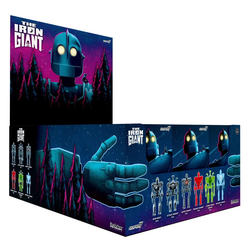 Super7 Iron Giant figurine blind box set 12 buc Wave 01