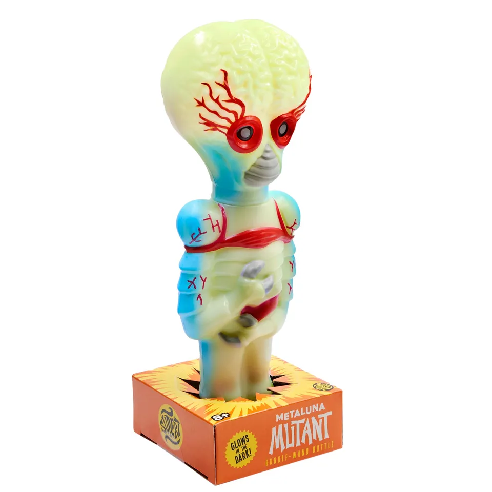 Super7 Super Soapies Metaluna Mutant sticla baloane glow