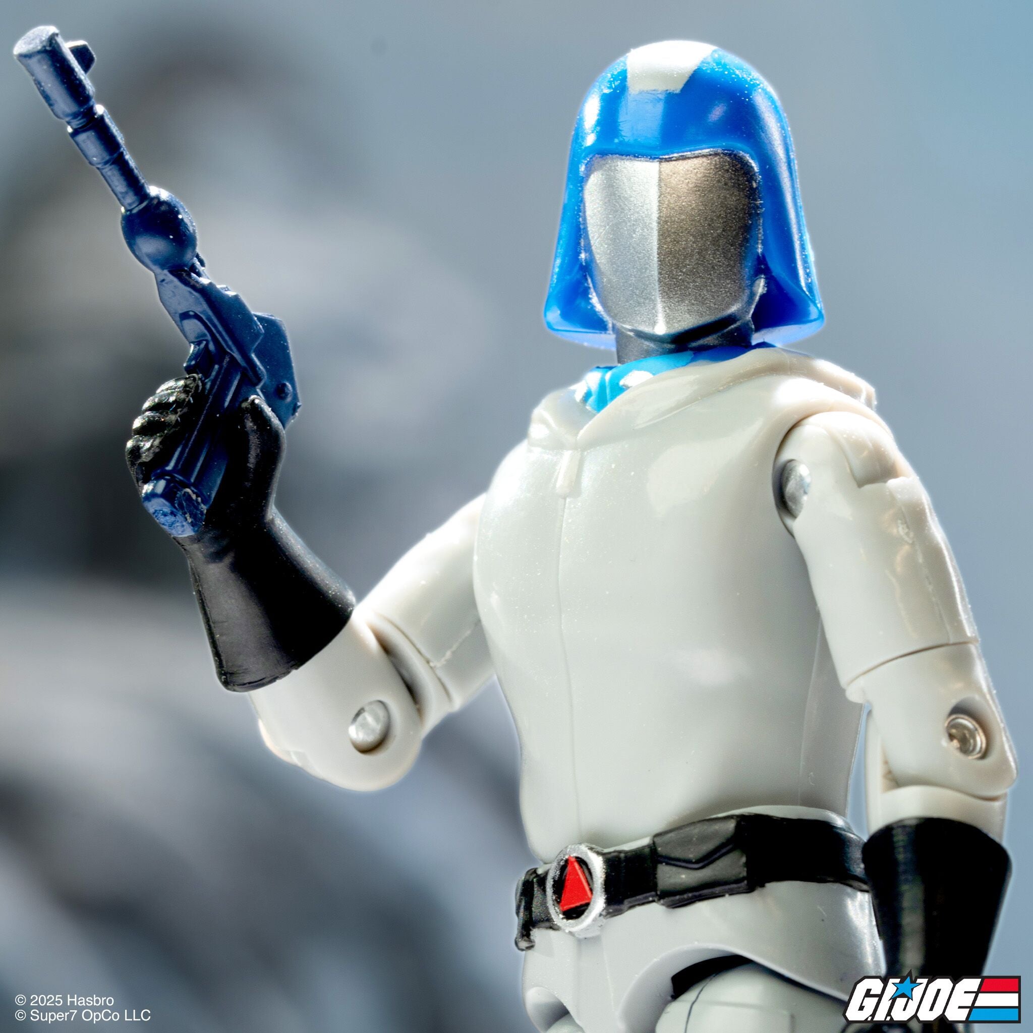 Super7 G.I. Joe ReAction+ Arctic Cobra Commander figurina cartoon 9,5 cm