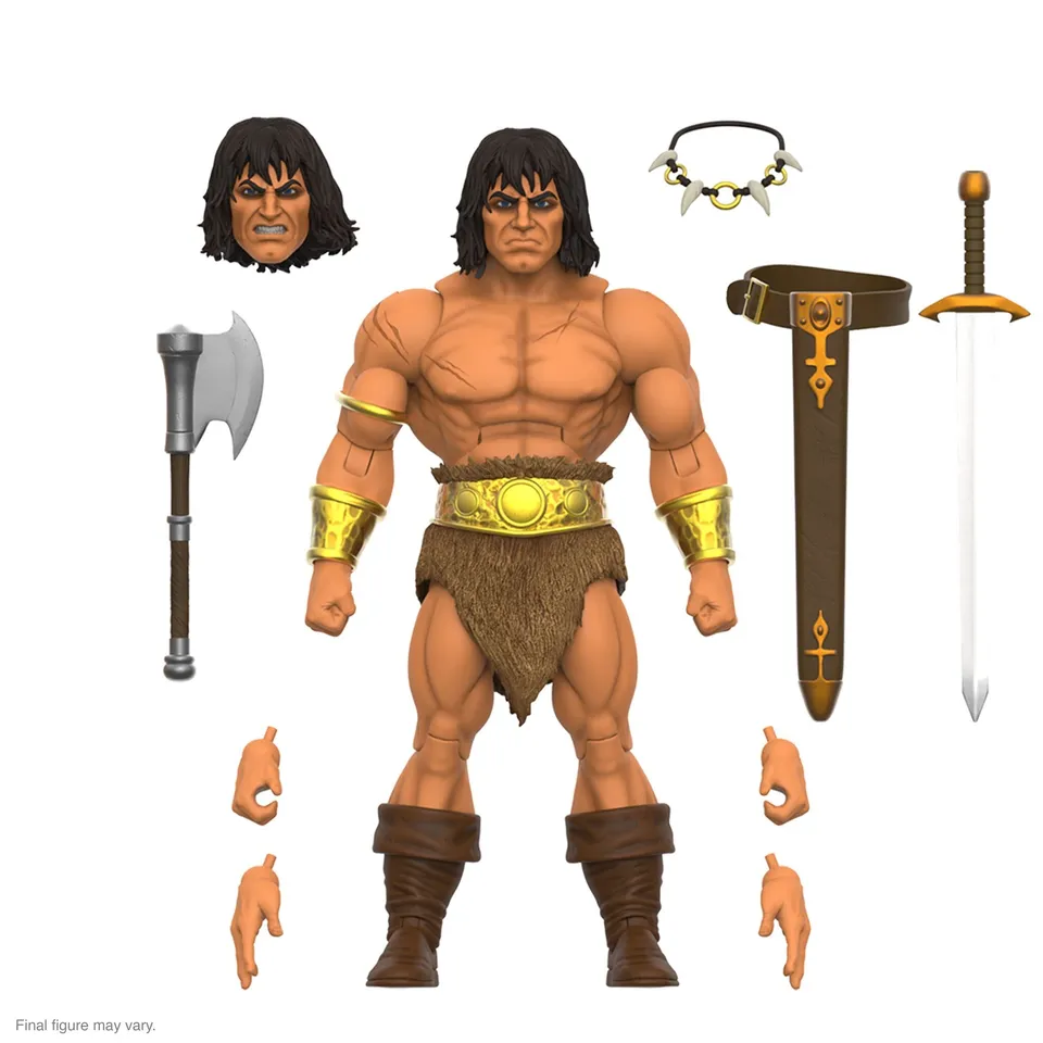 Super7 Conan Comics Ultimates Conan figurina 18 cm cu arme