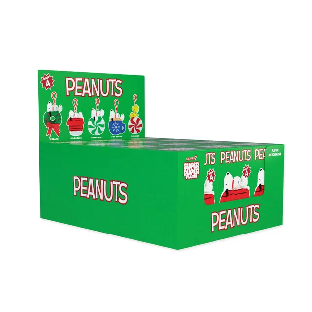 Super7 Peanuts Super Duper Plush breloc plus set 12