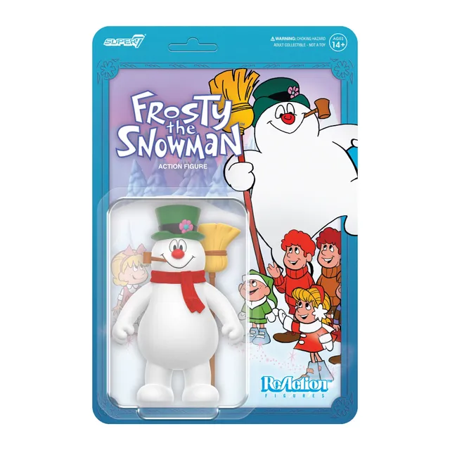 Super7 ReAction Frosty figurina Craciun cu fular