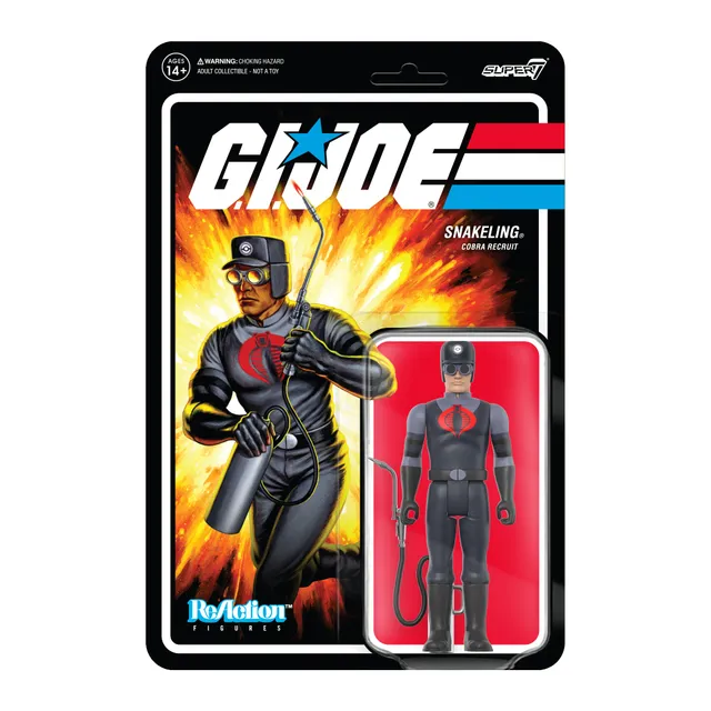 Super7 G.I. Joe Cobra Snakeling Tan figurina articulata