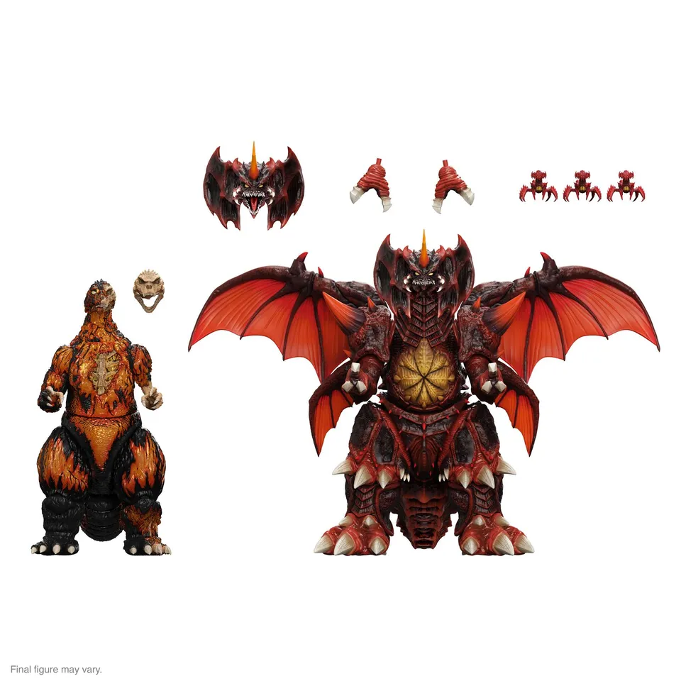 Super7 Toho Ultimates Wave 3 Godzilla Destoroyah set figurine