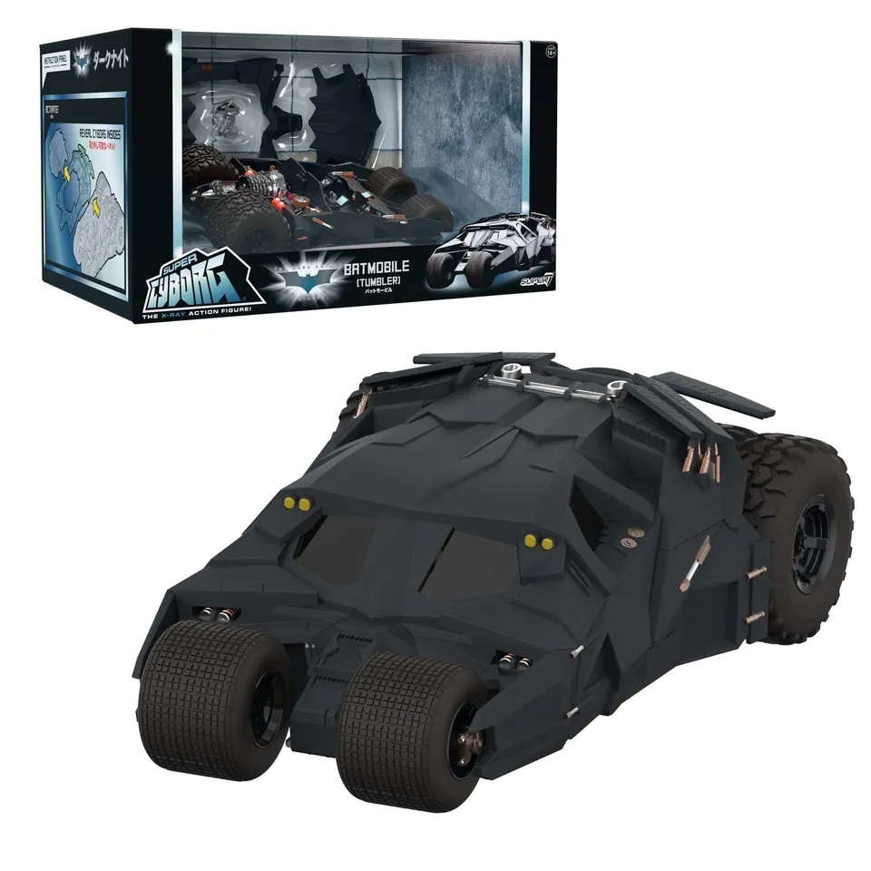 Super7 Batman Tumbler Batmobile mașinuță 25 cm