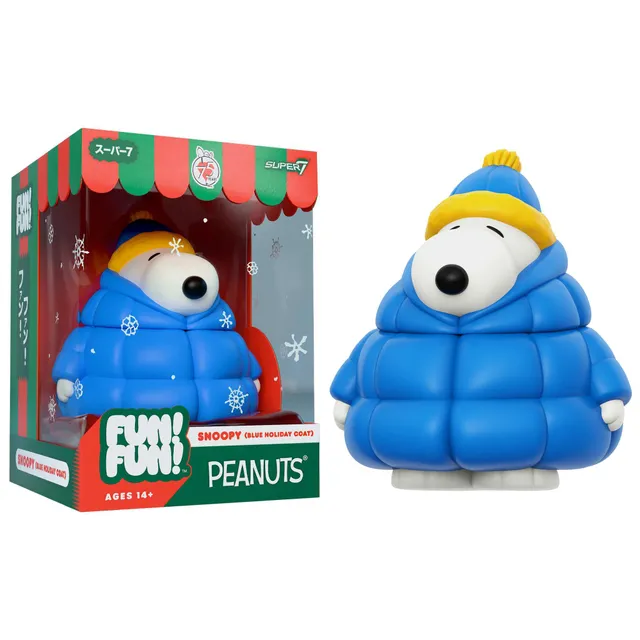 Super7 FUN! FUN! Snoopy figurina vinil haina albastra